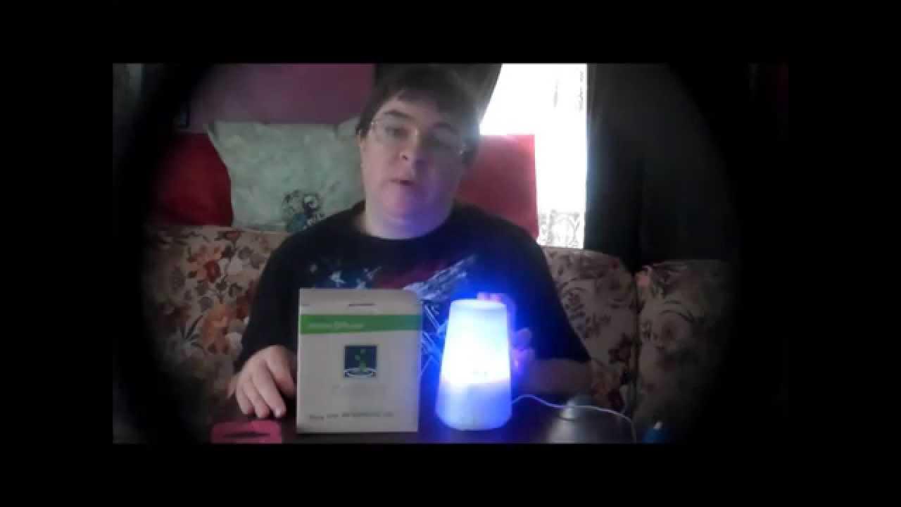 'Video thumbnail for Ultrasonic Essential Oil Diffuser ExperimentalHomesteader.com'
