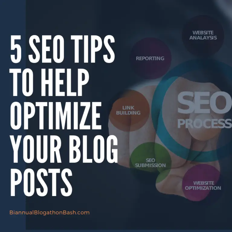 5 SEO Tips To Help Optimize Your Blog Posts - Building Better Blogs