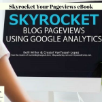 Skyrocket Your Pageviews eBook advertisement.