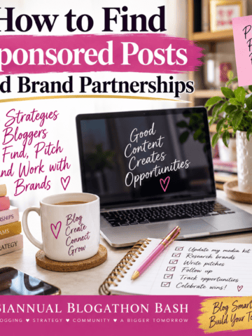 How to find sponsored posts and brand partnerships with strategies for bloggers to pitch brands and build paid opportunities.