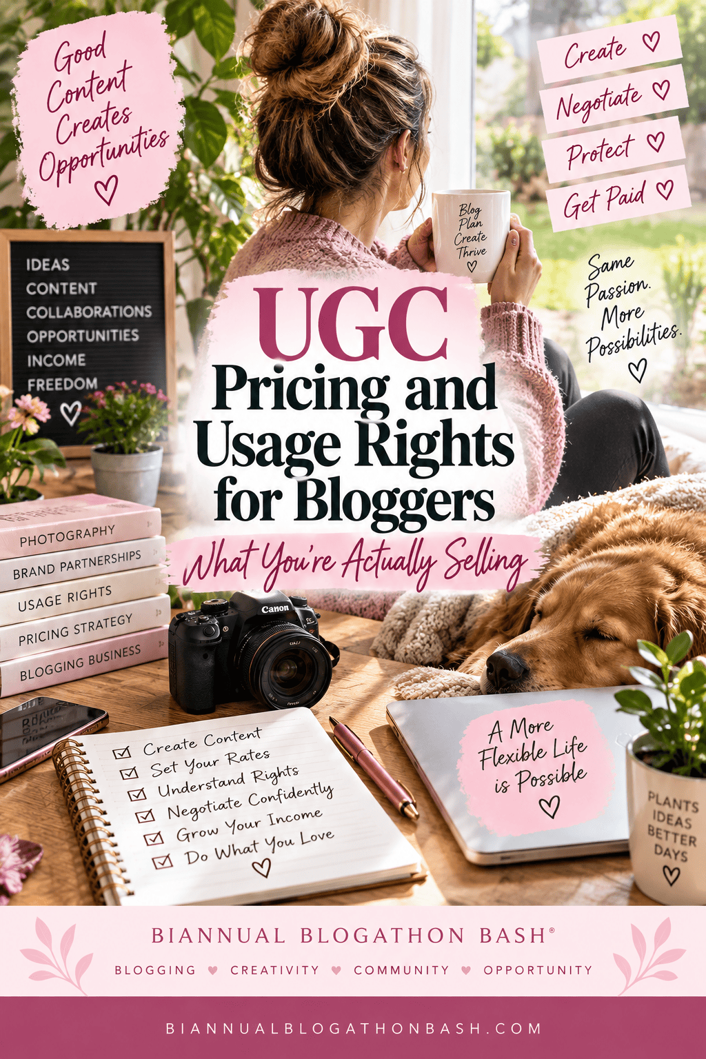 UGC creator considering licensing, paid advertising and content usage rights