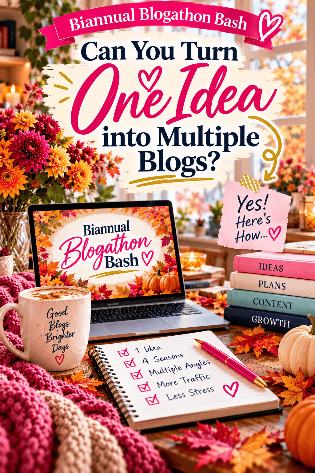 Can one blog idea become a useful quarterly content cluster?
